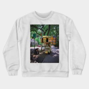 Fifth Avenue Central Park Manhattan New York City Crewneck Sweatshirt